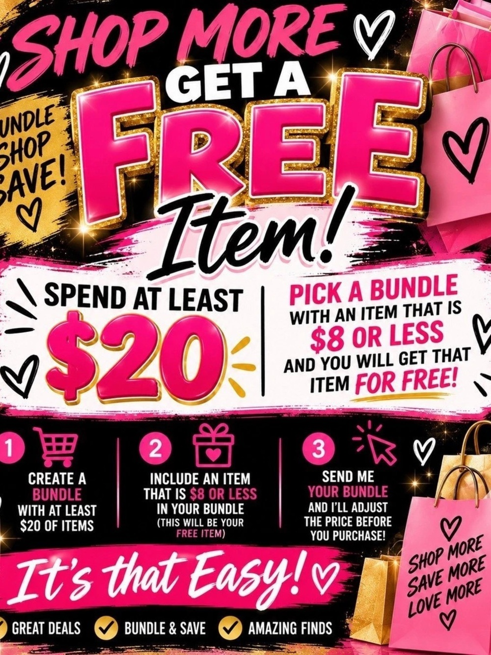 Give A Way!!!! Get Your free item!!